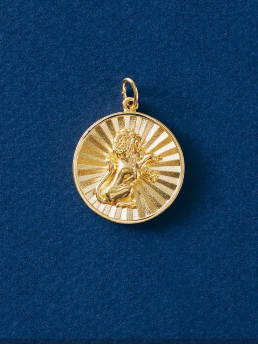 Hart - Nwot - Link Chain And Lion Strength Pendant — image 2 of 4